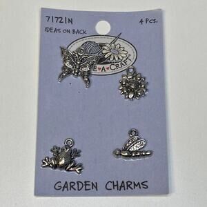 Vintage Create-A-Craft Garden Charms for Jewelry